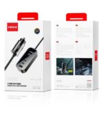 شارژر فندکی هیسکا 120 وات مدل HCC-328 - Image 2