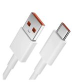 کابل شارژ USB به Type-C شیائومی مدل 6A طول 1 متر