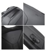 کوله پشتی مناسب لپ تاپ 15.6 اینچ بنج مدل BG-22188 با قفل و پورت USB - Image 3
