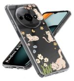 کاور طرح Cat & Flower برای گوشی شیائومی Redmi A3 - Image 2