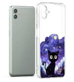 کاور طرح Purple Cat برای گوشی اپل Iphone 16