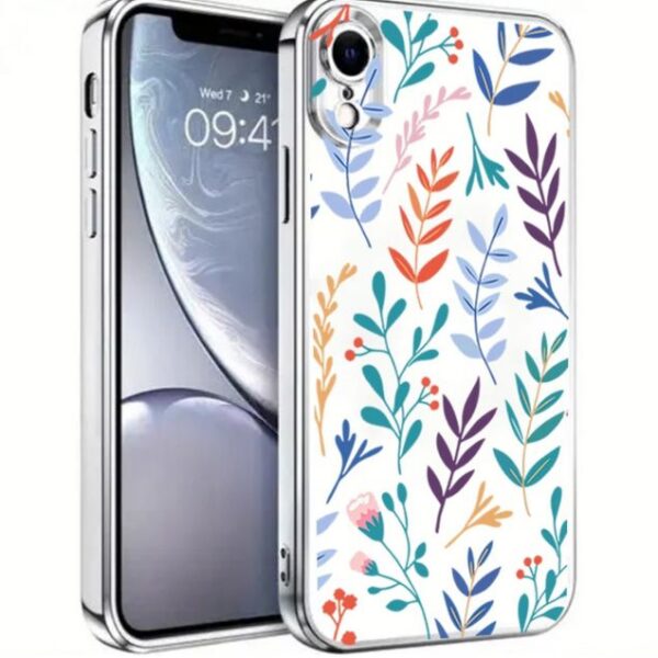 کاور طرح Tiny Leaves برای گوشی اپل Iphone Xr