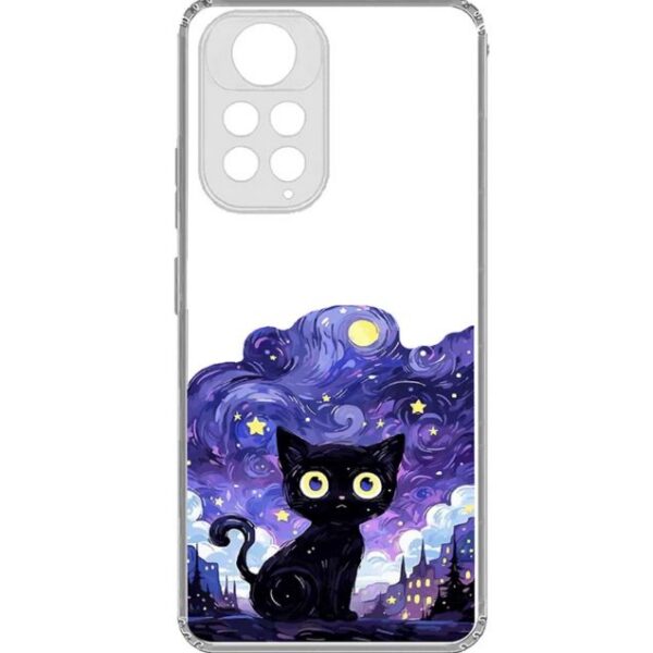 کاور طرح Purple Cat برای گوشی شیائومی Redmi Note 11 Pro