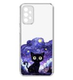 کاور طرح Purple Cat برای گوشی سامسونگ Galaxy A73