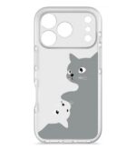 کاور طرح Cat برای گوشی اپل IPhone 17 Pro Max