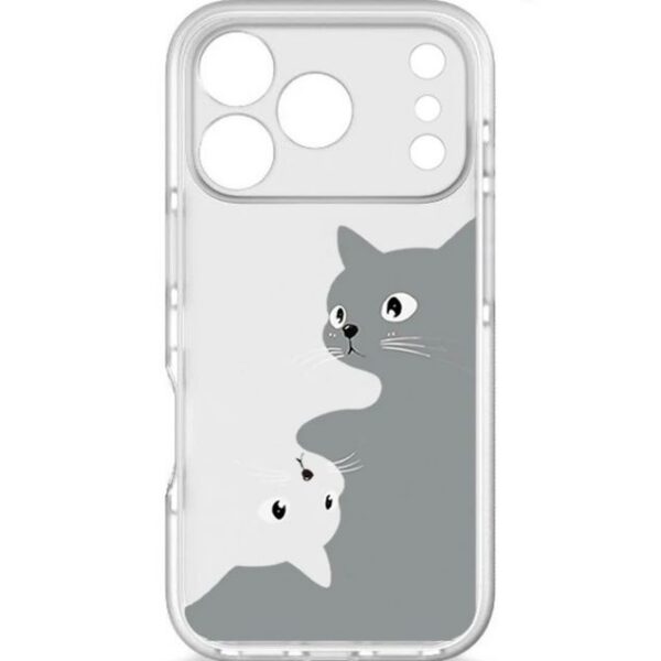 کاور طرح Cat برای گوشی اپل IPhone 17 Pro Max