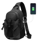 کیف کراس بادی ضد آب دارای USB بنج مدل BG-77120