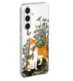 کاور طرح Cat & Butterfly برای گوشی سامسونگ Galaxy A17 - Image 2