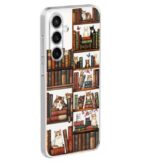 کاور طرح Cat & Book برای گوشی سامسونگ Galaxy A17 - Image 2