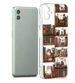 کاور طرح Cat & Books برای گوشی اپل IPhone 17