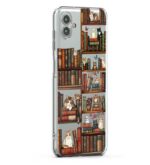 کاور طرح Cat & Books برای گوشی اپل IPhone 17 - Image 2