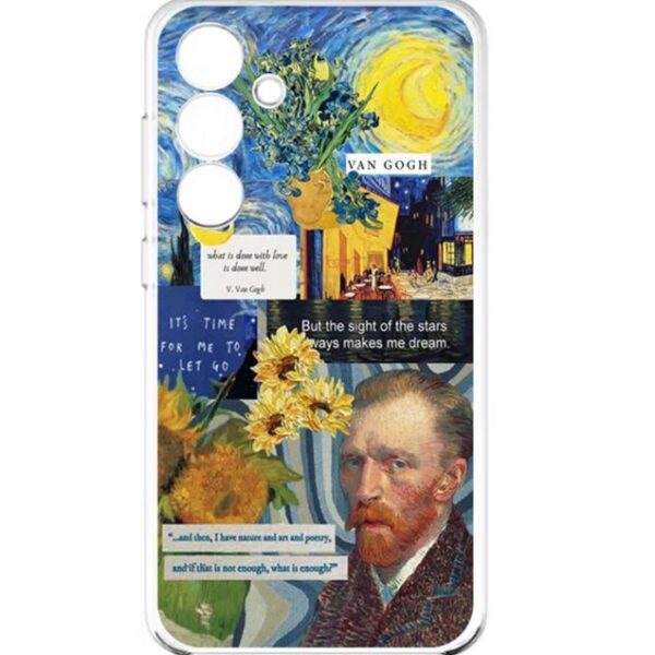 کاور طرح Van Gogh برای گوشی سامسونگ Galaxy S25 FE