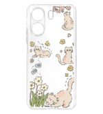 کاور طرح Cat & Flower برای گوشی شیائومی Poco X7 Pro