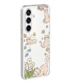کاور طرح Cat & Flower برای گوشی سامسونگ Galaxy S25 FE - Image 2
