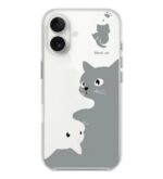کاور طرح Cat برای گوشی اپل iPhone 16 Plus