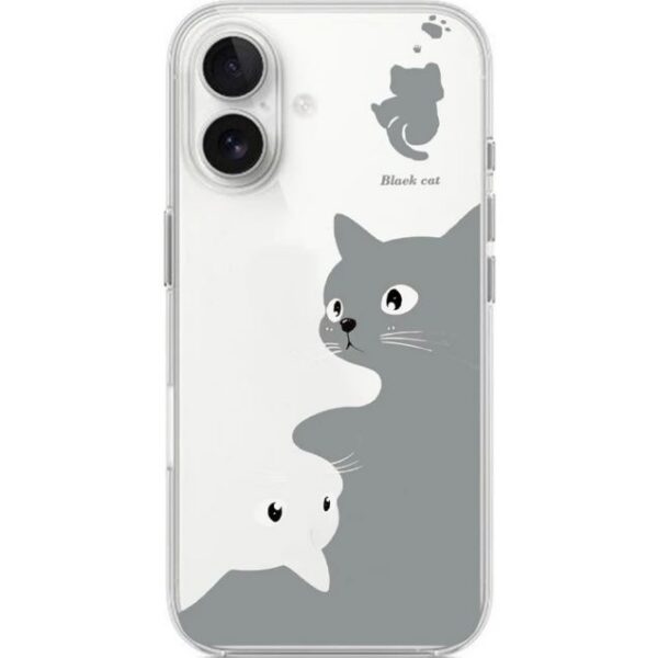 کاور طرح Cat برای گوشی اپل iPhone 16 Plus
