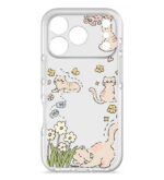 کاور طرح Cat & Flower برای گوشی اپل Iphone 17 Pro Max