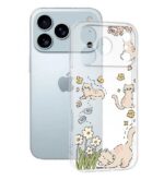 کاور طرح Cat & Flower برای گوشی اپل Iphone 17 Pro Max - Image 2
