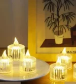 شمع ال ای دی مدل Christmas مجموعه 24 عددی - Image 3