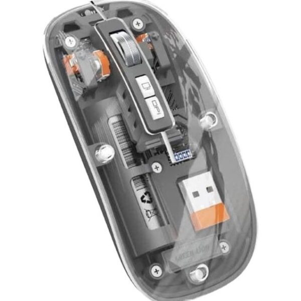 ماوس بی سیم گرین لاین مدل Transparent Mouse 2