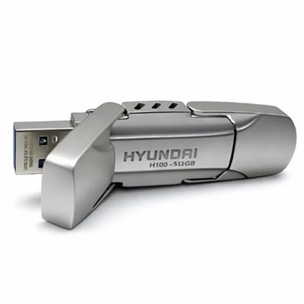 هارد SSD اکسترنال هیوندای مدل H100 ظرفیت 512 گیگابایت