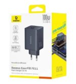 شارژر دیواری فست 100W باسئوس مدل EnerFill FE11 - Image 2