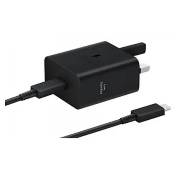 شارژر دیواری سامسونگ 25 وات مدل EP-T2510 به همراه کابل تایپ سی (سه پین)