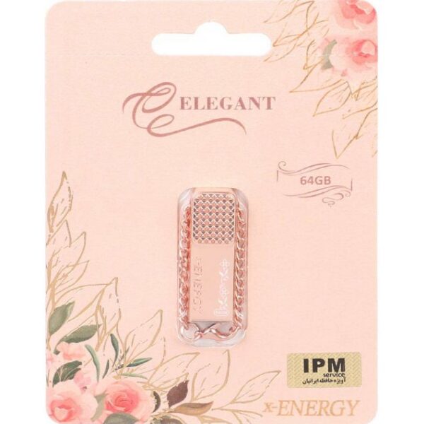فلش مموری ایکس انرژی مدل ELEGANT USB2.0 ظرفیت 64 گیگابایت