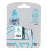 کارت حافظه microSDHC کوئین تک مدل 433X کلاس 10 استاندارد U1 سرعت 65MB/s به همراه آداپتور ظرفیت 8 گیگابایت - Image 2