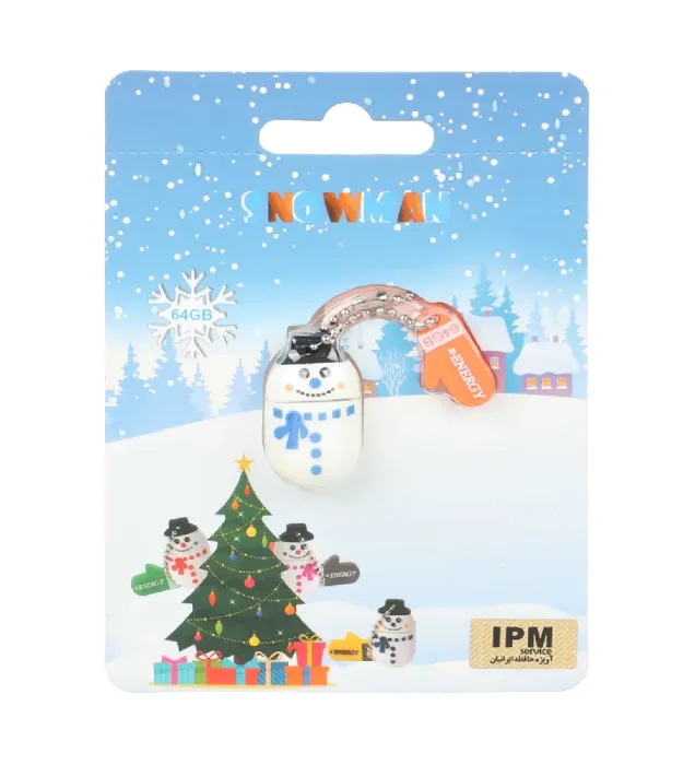 gs_1784062300_de9241.webp فلش مموری ایکس انرژی مدل Snowman ظرفیت 64 گیگابایت - Image 1