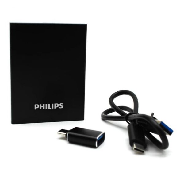 هارد SSD اکسترنال فیلیپس مدل Portable ssd ظرفیت 256 گیگابایت