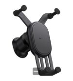 پایه نگهدارنده و شارژر بی سیم گوشی 15W باسئوس مدل Air Outlet - Image 2