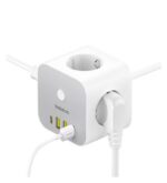 شارژر رومیزی 20W باسئوس مدل PowerCombo Cube - Image 3