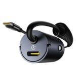 شارژر فندکی 30W فست باسئوس مدل Tiny Star به همراه کابل متصل لایتنینگ