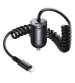 شارژر فندکی 30W فست باسئوس مدل Tiny Star به همراه کابل متصل لایتنینگ - Image 2