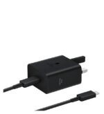 شارژر دیواری سامسونگ 45 وات سه پین مدل T4511 Low Standby به همراه کابل شارژ Type-C به طول 1.8 متر