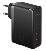 شارژر دیواری 160وات باسئوس مدل GaN5 Pro همراه با کابل تایپ سی به تایپ سی - Image 2