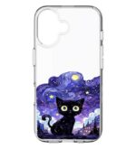 کاور طرح Purple Cat برای گوشی اپل Iphone 17 - Image 2