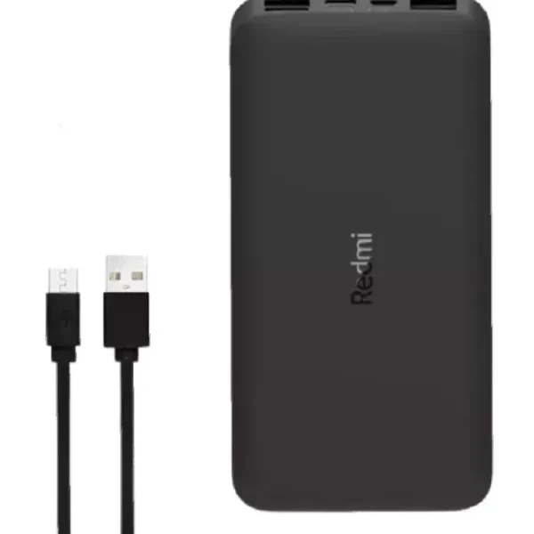 پاوربانک شیائومی مدل Redmi PB200LZM ظرفیت 20000 میلی آمپر ساعت به همراه کابل microUSB طرح اصلی