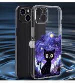 کاور طرح Purple Cat برای گوشی اپل Iphone 13 Mini - Image 2