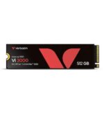 هارد اینترنال اس اس دی ورباتیم مدل Vi3000 PCIe Gen3 x4 ظرفیت 512 گیگابایت