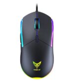 ماوس با سیم گیمینگ هیسکا مدل HX-MOG330