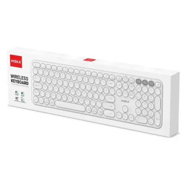 کیبورد بی سیم هیسکا مدل HX-KE250