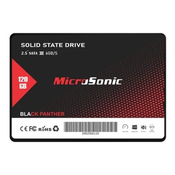هارد SSD اینترنال میکروسونیک مدل Panther ظرفیت 120 گیگابایت