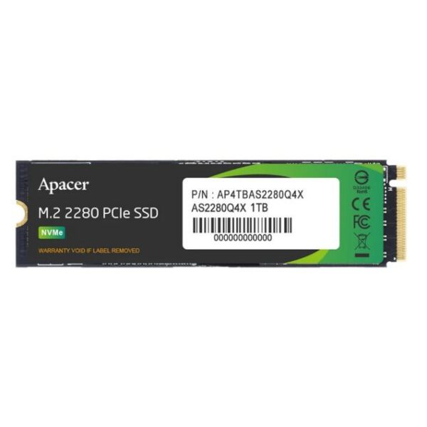هارد SSD اینترنال PCIe Gen4 x4 اپیسر مدل AS2280Q4X ظرفیت 1 ترابایت