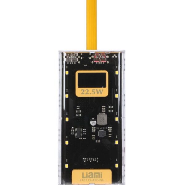 پاوربانک 22.5W لیامی مدل LM-7011 ظرفیت 10000 میلی آمپر ساعت