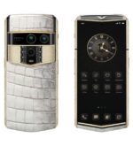 گوشی موبایل ورتو مدل Agent Q Himalaya Alligator Gold & Full Diamond ظرفیت 1 ترابایت رم 16 گیگابایت - Image 2
