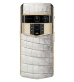 گوشی موبایل ورتو مدل Agent Q Himalaya Alligator Gold & Full Diamond ظرفیت 1 ترابایت رم 16 گیگابایت - Image 4