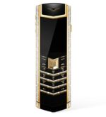 گوشی موبایل ورتو مدل Signature V Full Gold & Diamond Alligator Skin ظرفیت 16 گیگابایت رم 2 گیگابایت - Image 3