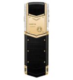 گوشی موبایل ورتو مدل Signature V Full Gold & Diamond Alligator Skin ظرفیت 16 گیگابایت رم 2 گیگابایت - Image 4